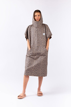 Packable Changing Robe - Leopard | One Size