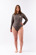 Reversible Surf Suit - Leopard / Black | M