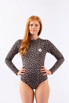 Reversible Surf Suit - Leopard / Black | XS