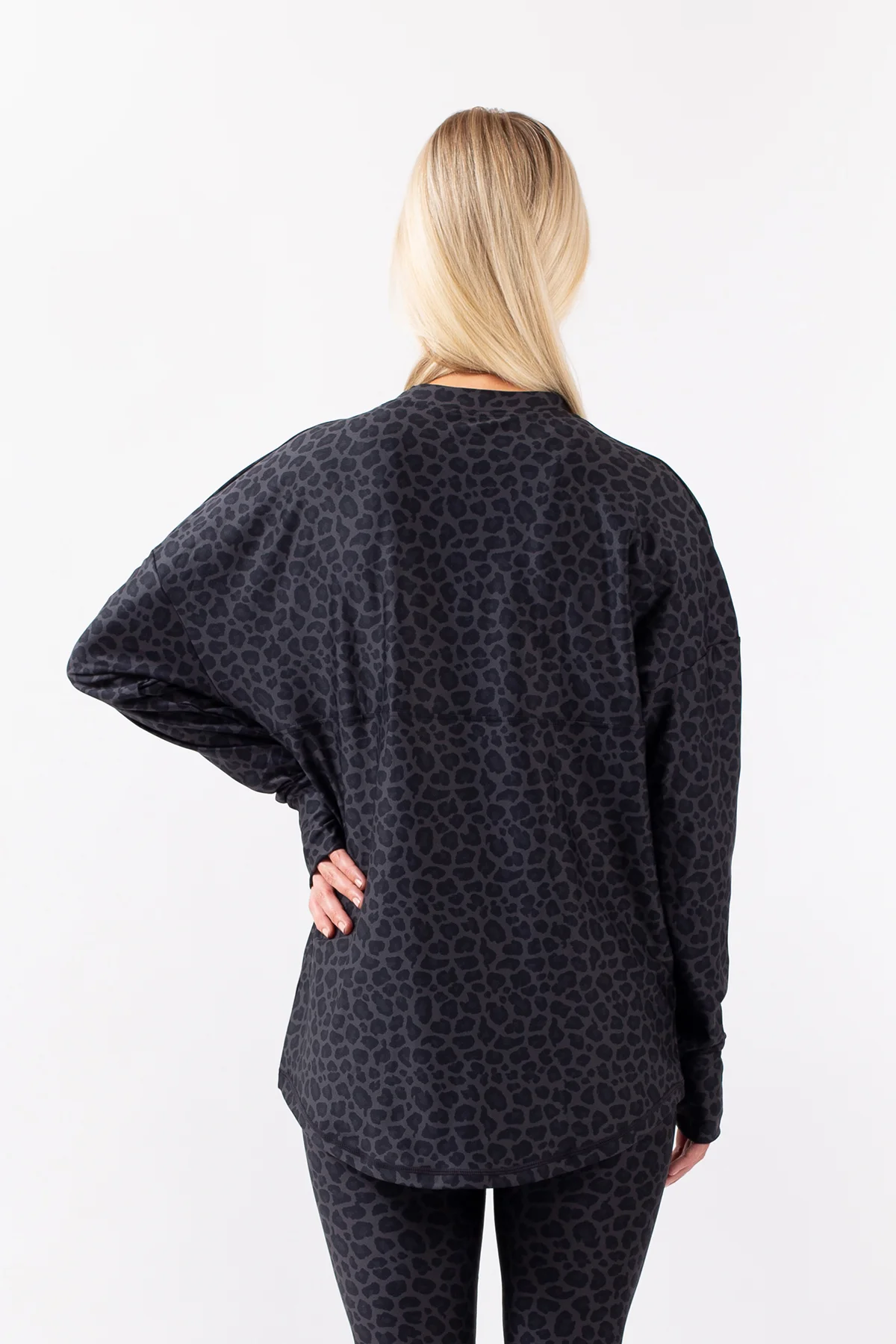 Venture Top - Black Leopard | S