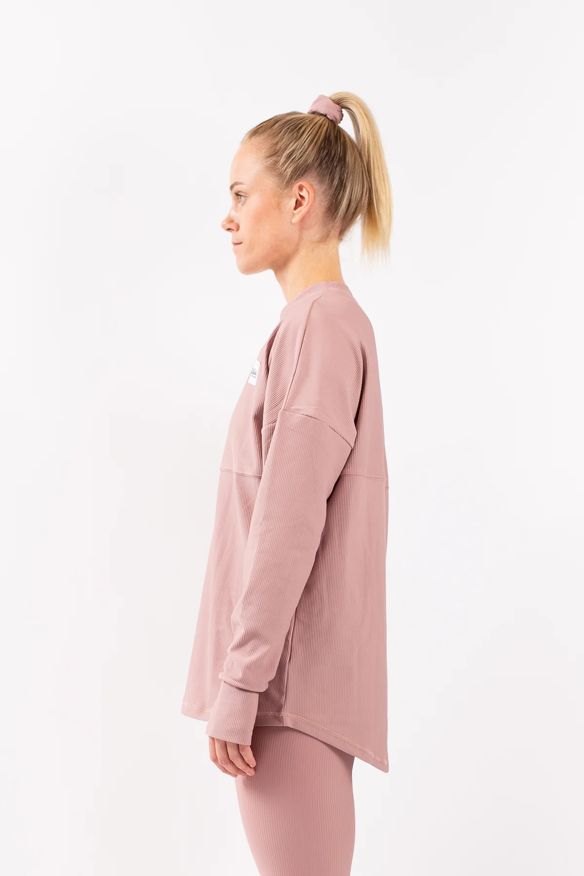 Venture Rib Top - Faded Woodrose