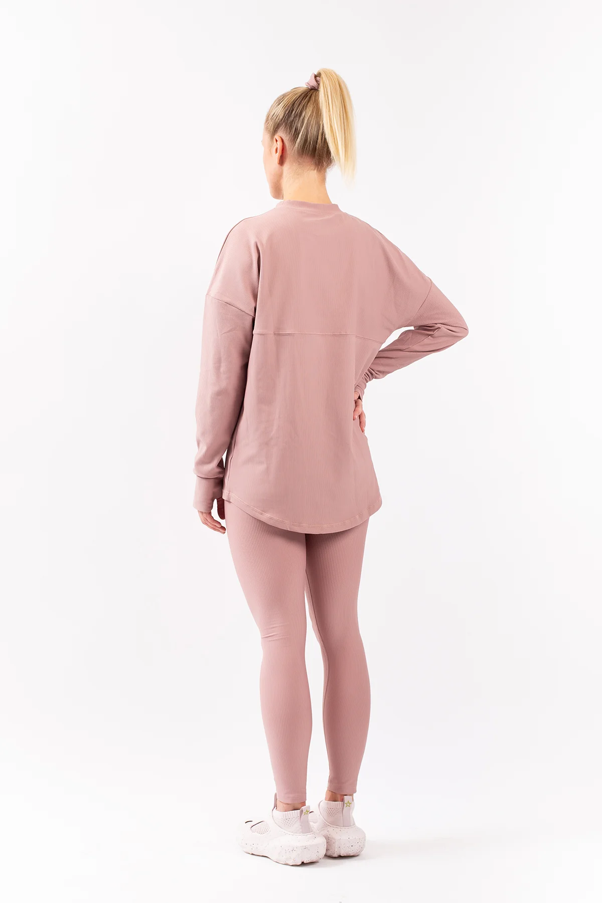 Venture Rib Top - Faded Woodrose