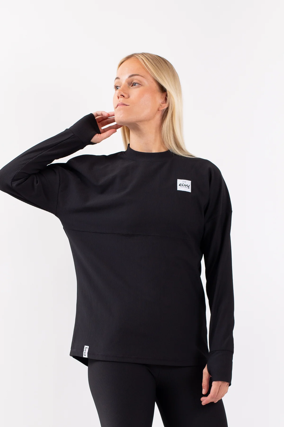 Venture Rib Top - Black | XS