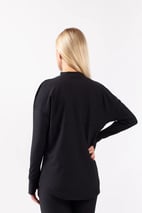 Venture Rib Top - Black | XS