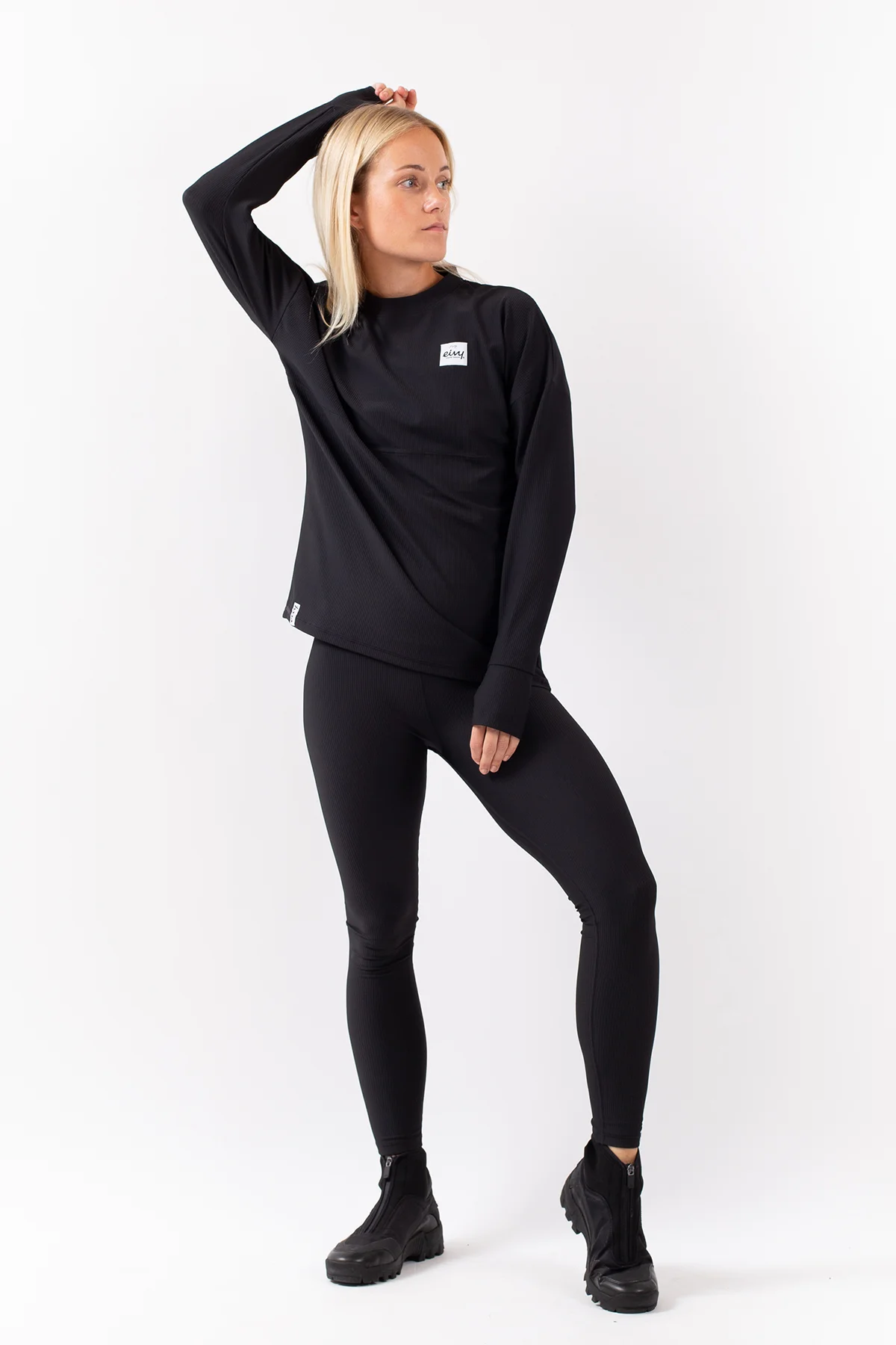 Base Layer | Venture Rib Top - Black