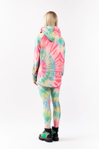 Boyfriends Fit Hoodie Top - Tie-dye | XXS