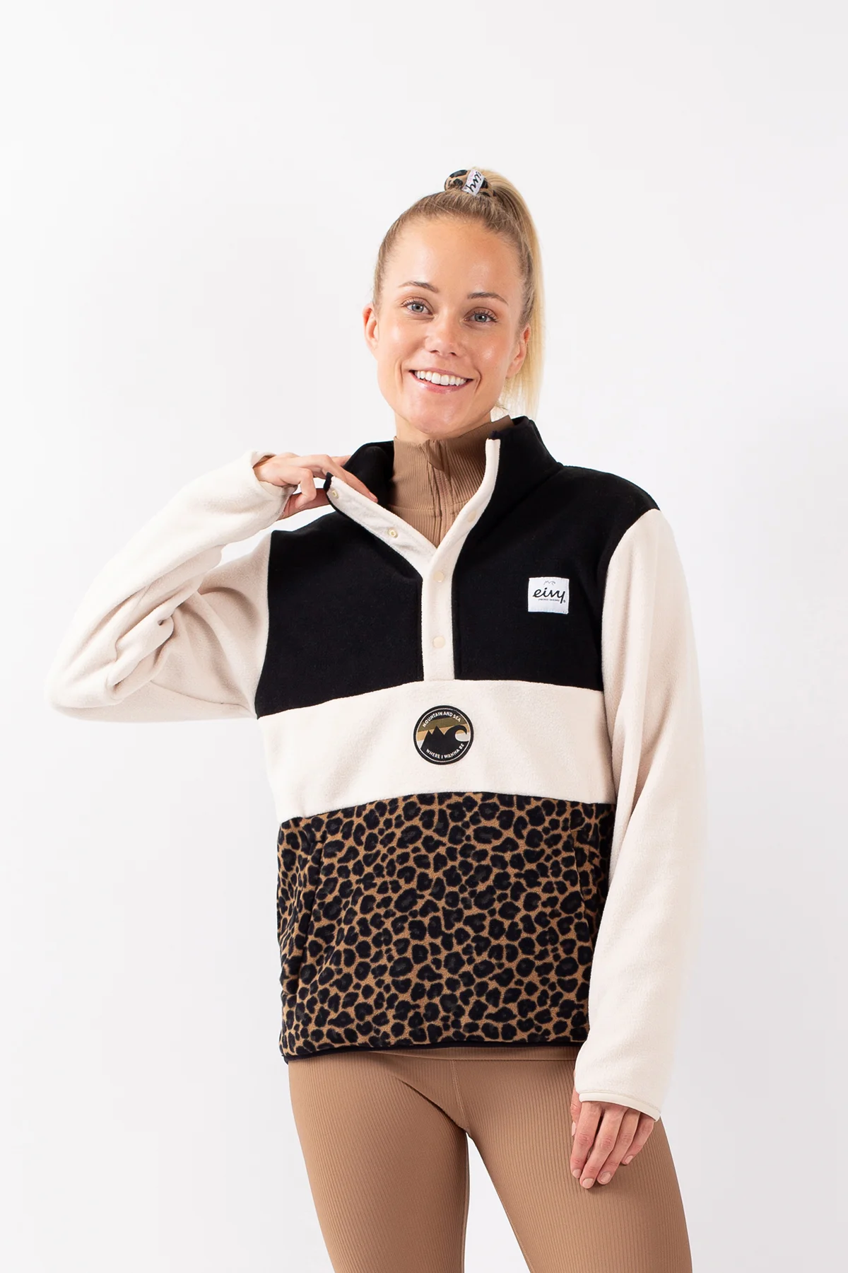 Mountain Fleece - Leopard | L