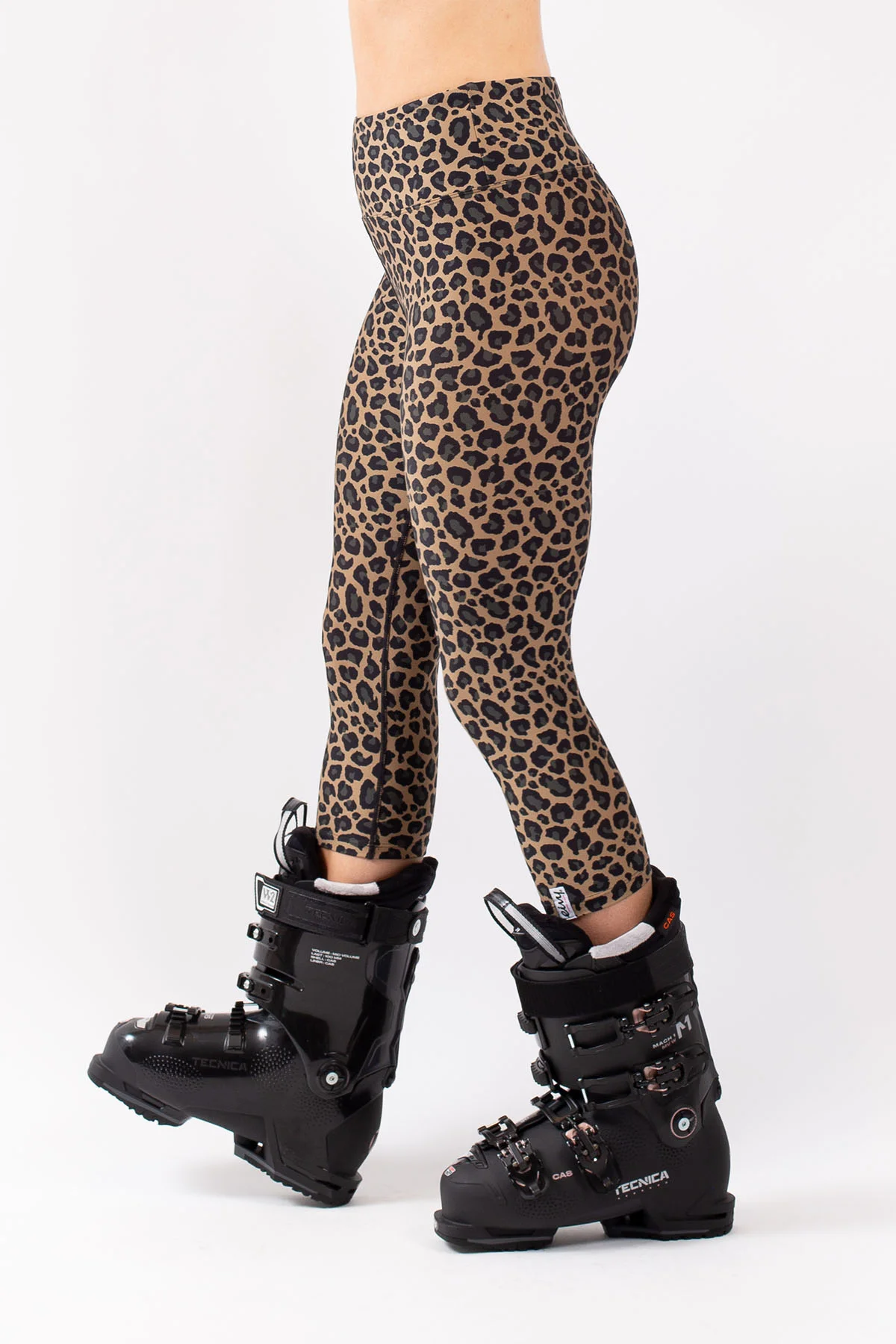 Icecold 3/4 Tights - Leopard | XXS