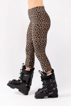 Icecold 3/4 Tights - Leopard | L