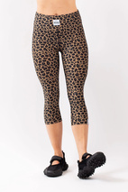 Icecold 3/4 Tights - Leopard | M