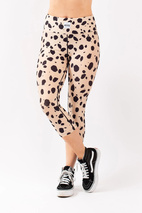 Icecold 3/4 Tights - Cheetah