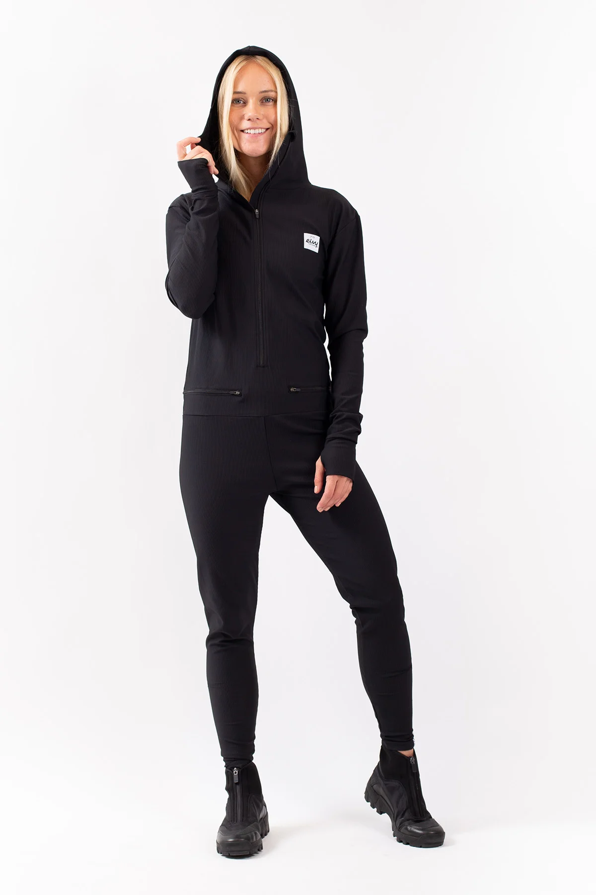 Leona Rib Onepiece - Black | M