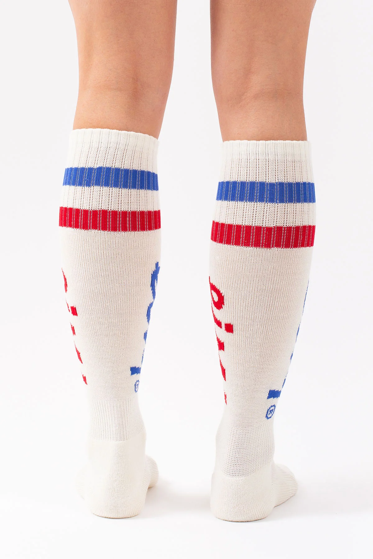 Cheerleader Wool Socks - Offwhite
