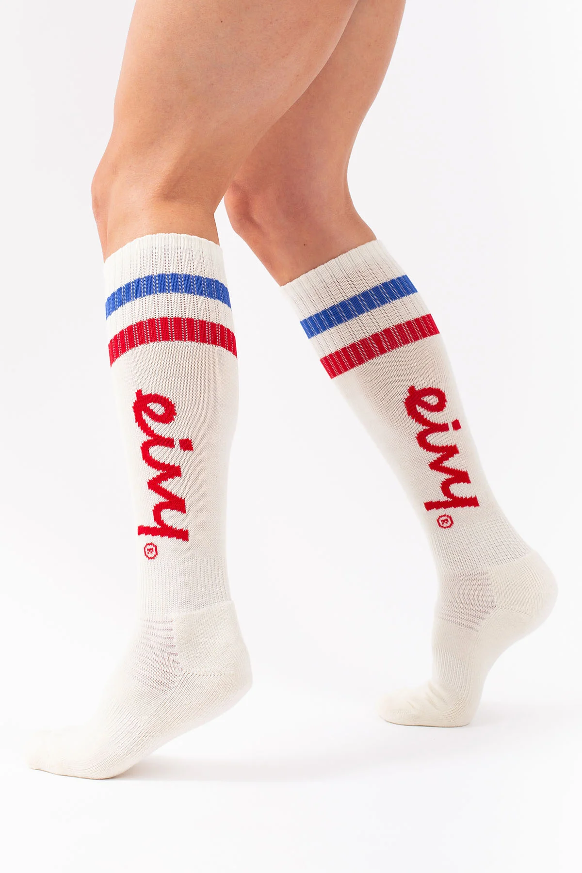 Cheerleader Wool Socks - Offwhite