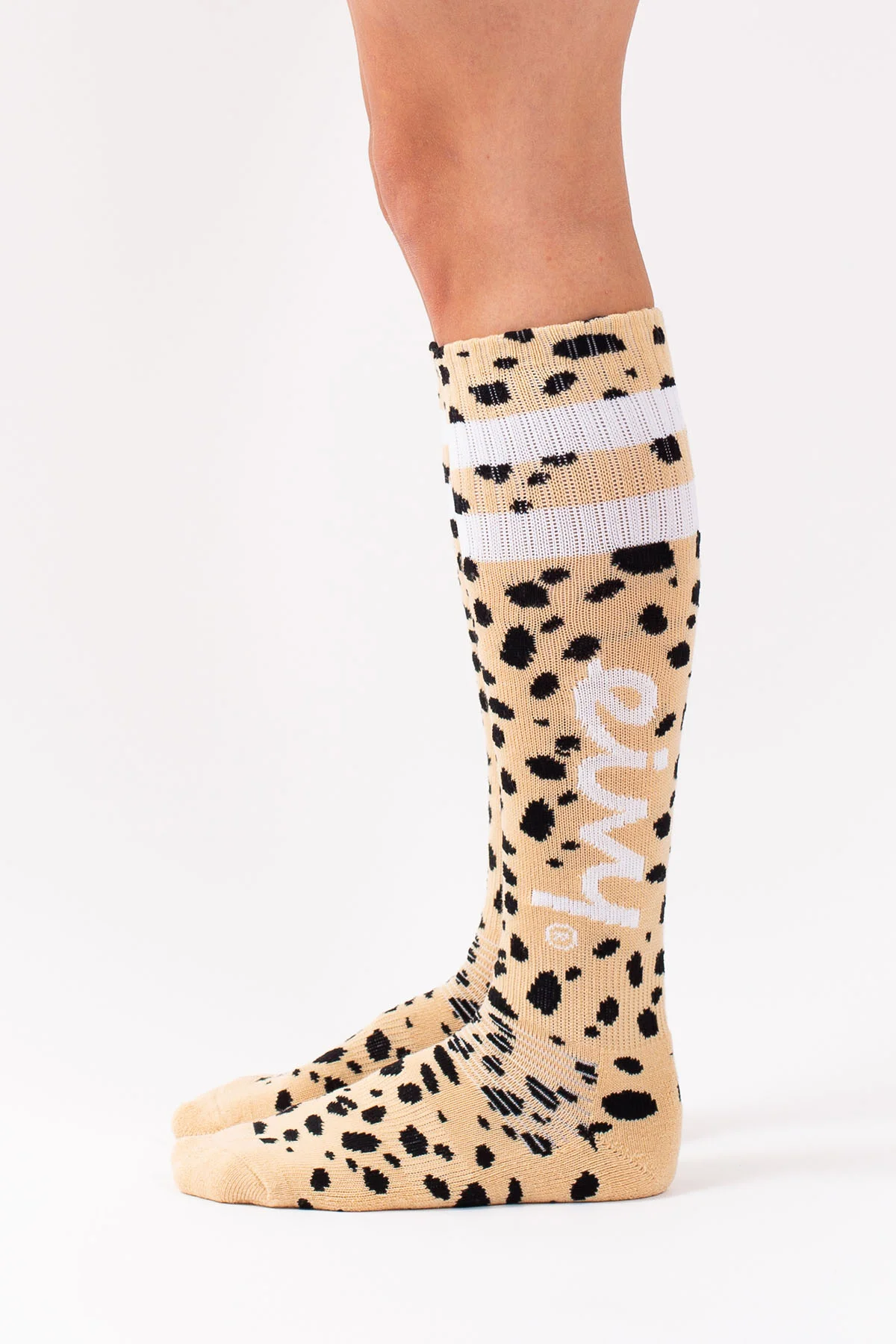 Cheerleader Wool Socks - Cheetah