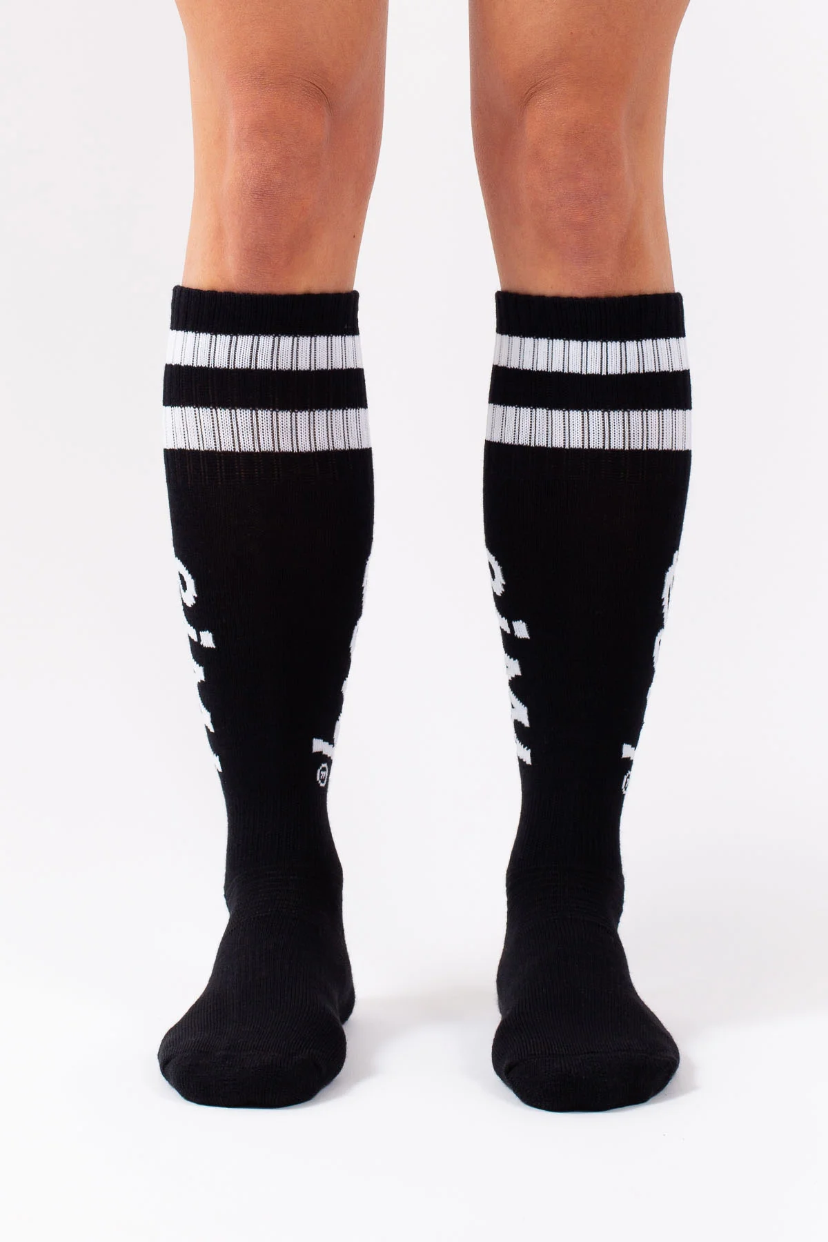 Cheerleader Wool Socks - Black