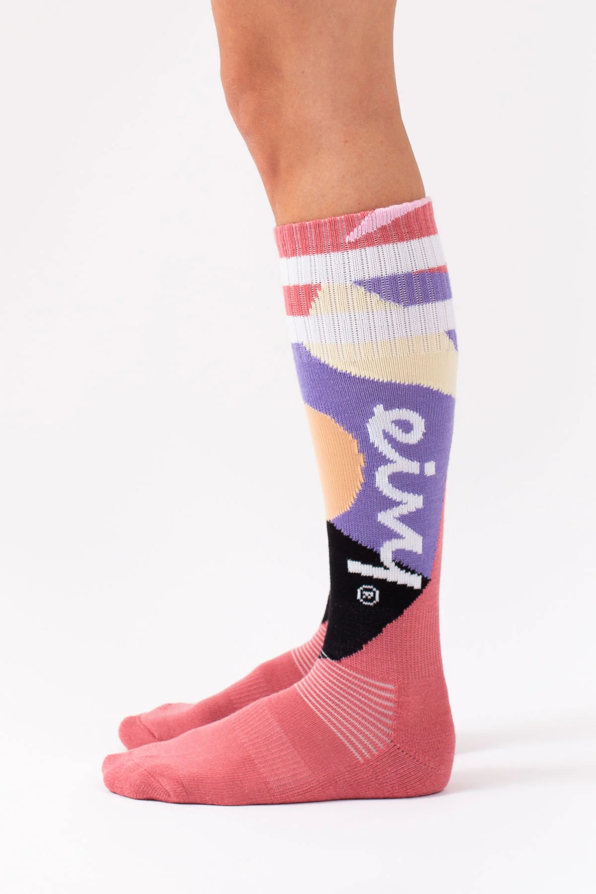 Cheerleader Wool Socks - Abstract Shapes | 8-10