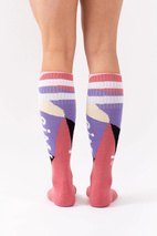 Cheerleader Wool Socks - Abstract Shapes