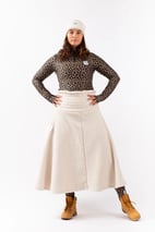 Valley Sherpa Skirt - Faded Cloud