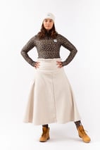 Valley Sherpa Skirt - Faded Cloud | XXS