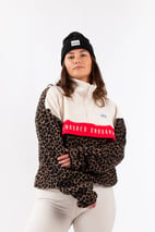 Ball Fleece - Offwhite & Leopard | XXS