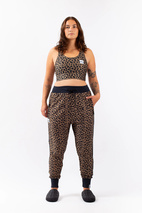 Harlem Travel Pants - Leopard | XS