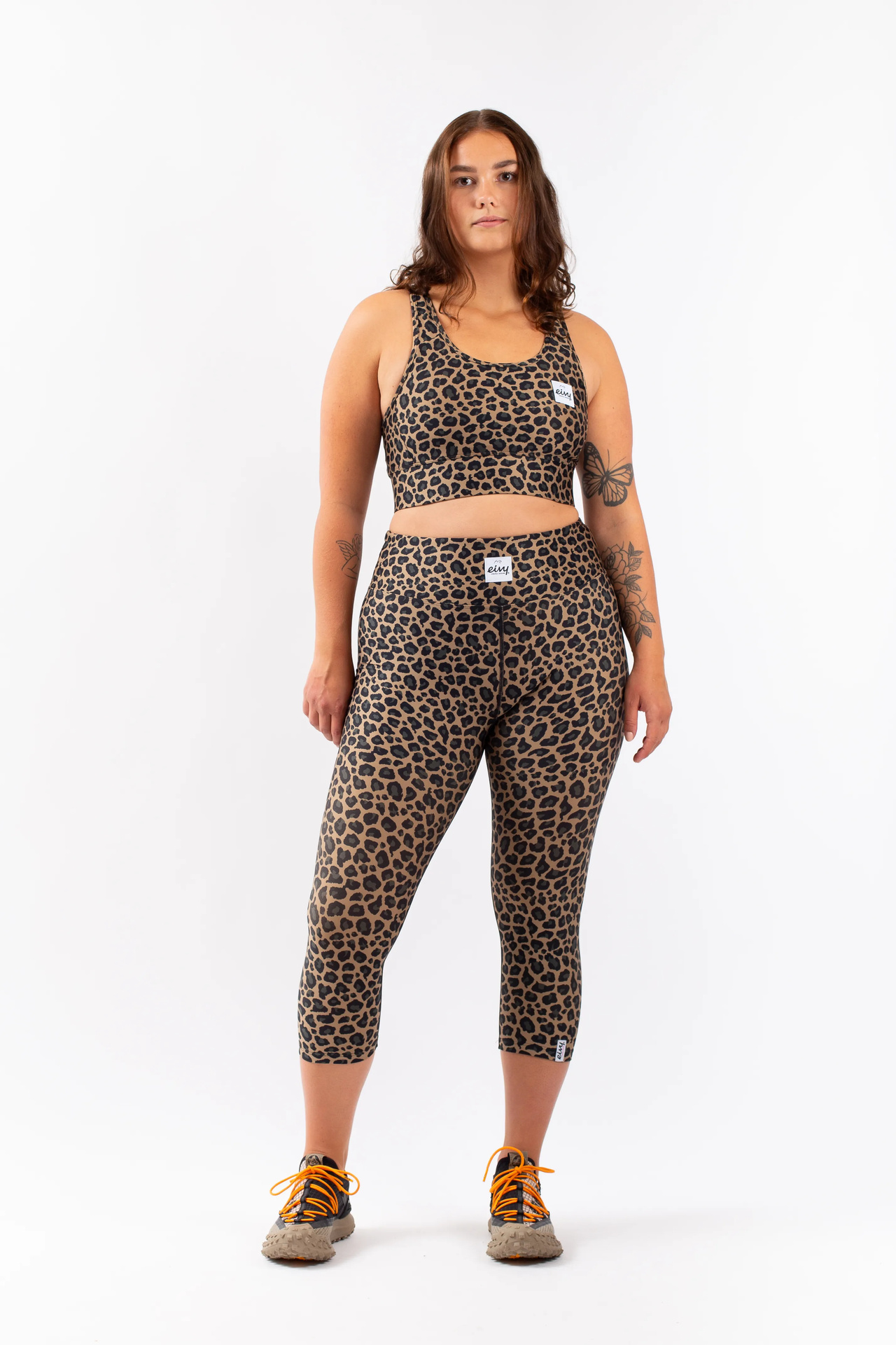 Icecold 3/4 Tights - Leopard | S