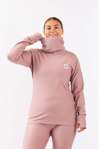 Icecold Gaiter Rib Top - Faded Woodrose