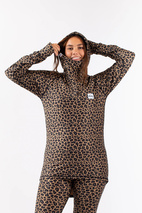 Funktionsunterwäsche | Icecold Hood Top - Leopard