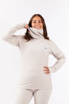 Base Layer | Icecold Rib Top - Faded Cloud