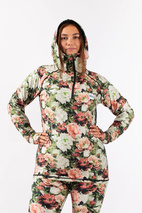 Icecold Zip Hood Top - Autumn Bloom | XL