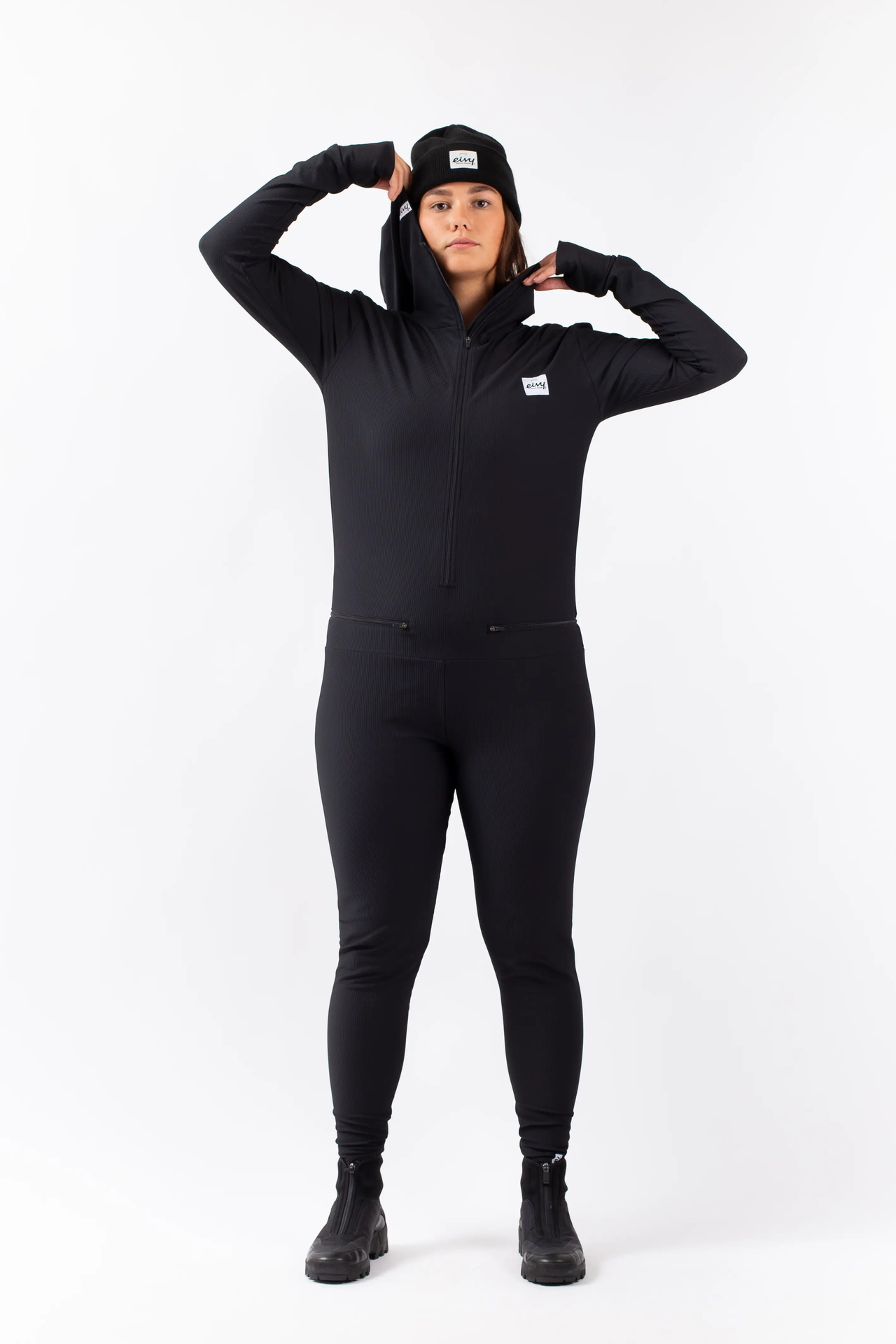 Leona Rib Onepiece - Black | L