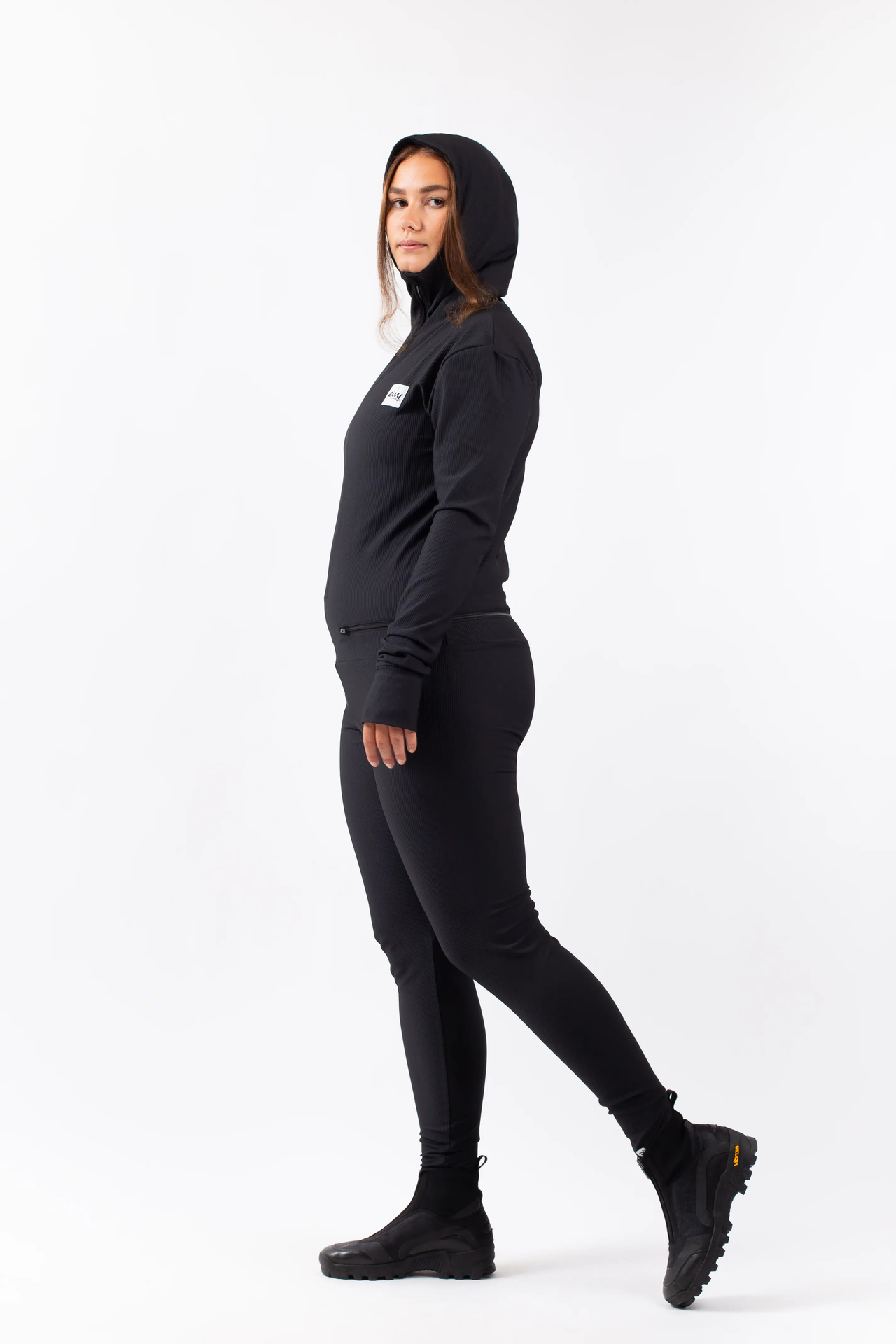 Leona Rib Onepiece - Black | M