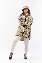 Redwood Sherpa Coat - Cheetah | L