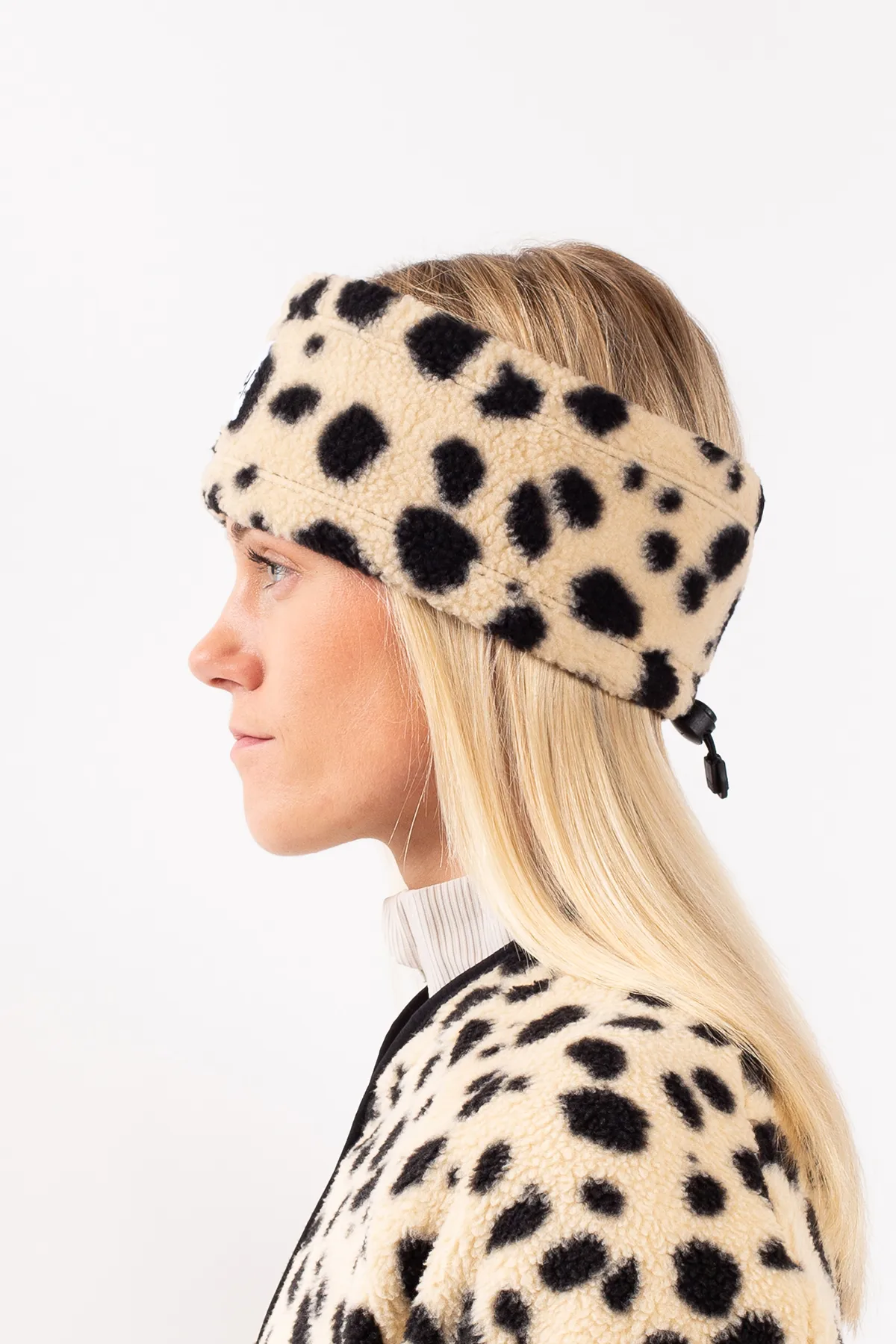 Throwback Sherpa Headband - Cheetah