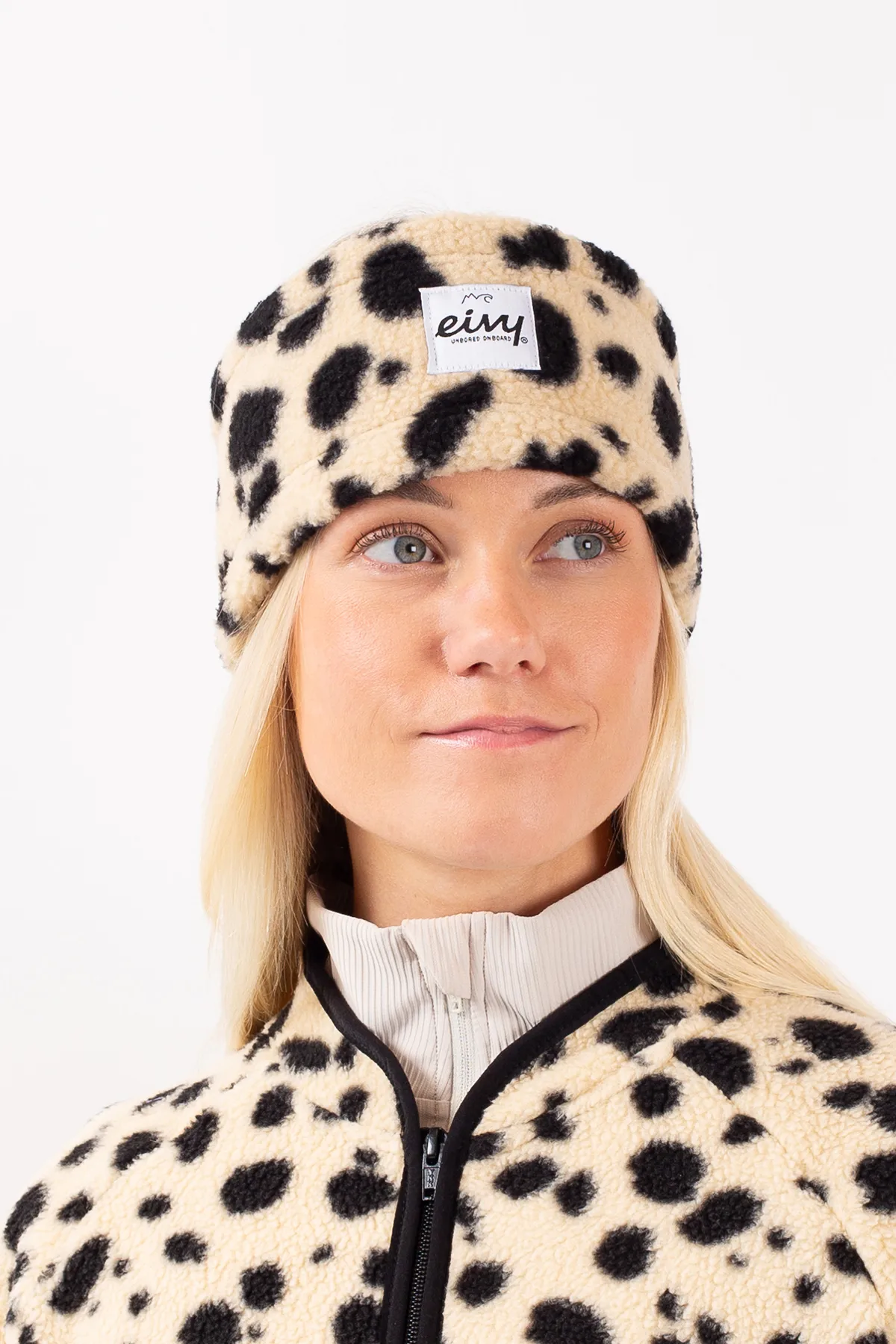 Throwback Sherpa Headband - Cheetah