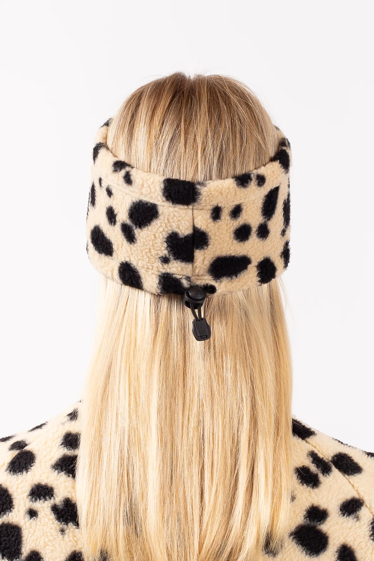 Throwback Sherpa Headband - Cheetah