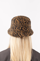 Full Moon Sherpa Hat - Leopard