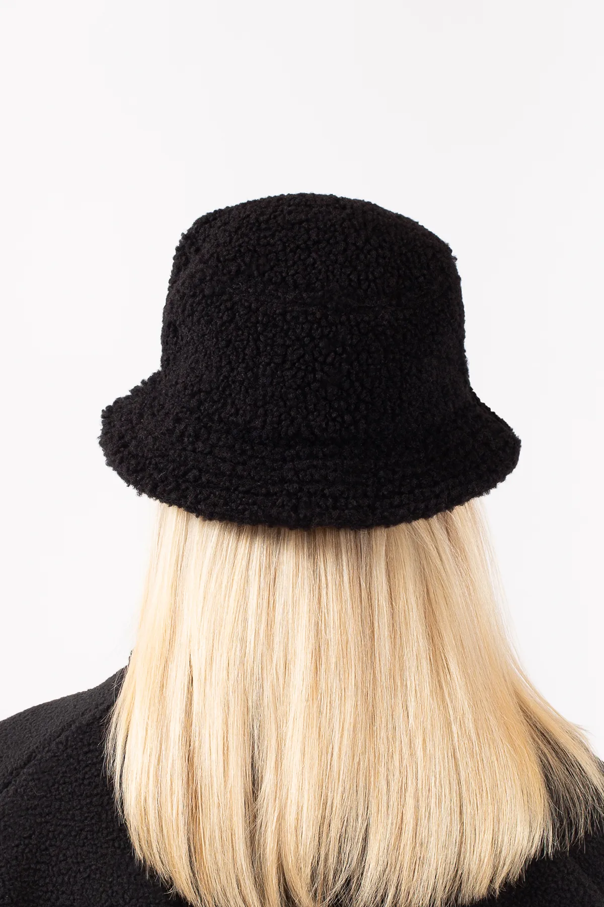 Full Moon Sherpa Hat - Black | One Size