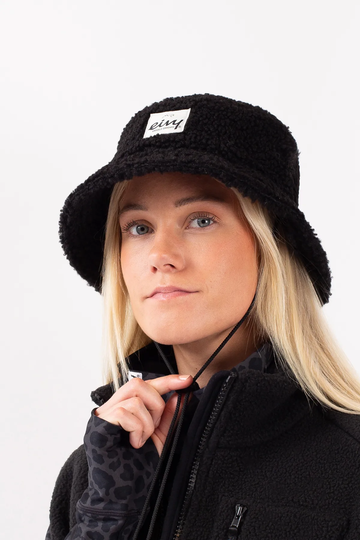 Full Moon Sherpa Hat - Black