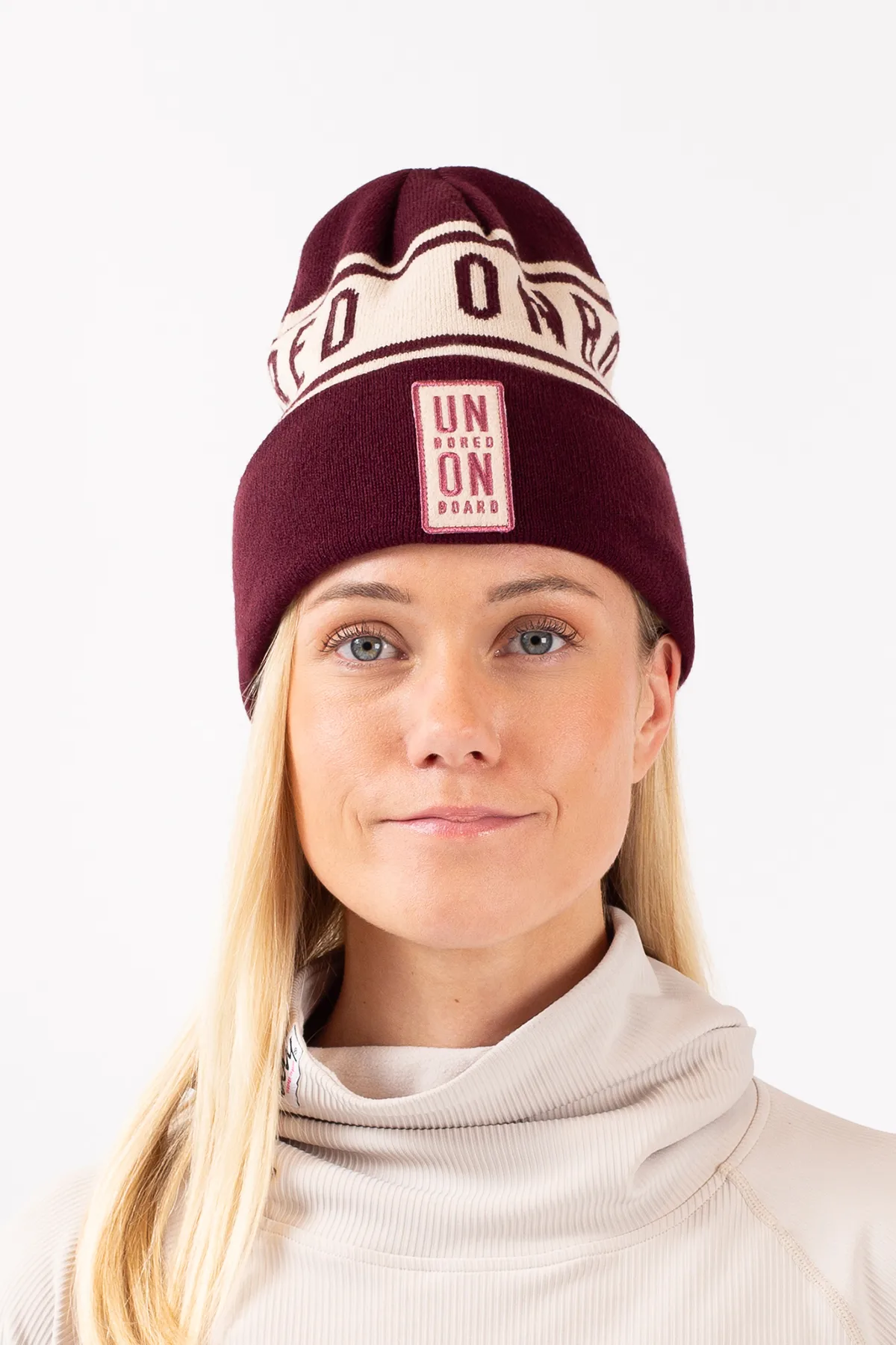 League Beanie - Wine