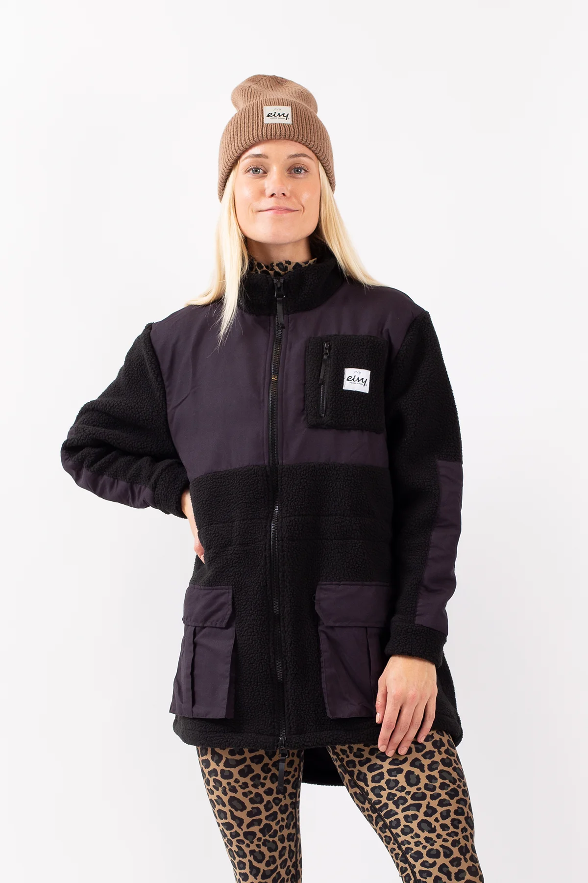 Field Sherpa Jacket - Black | S