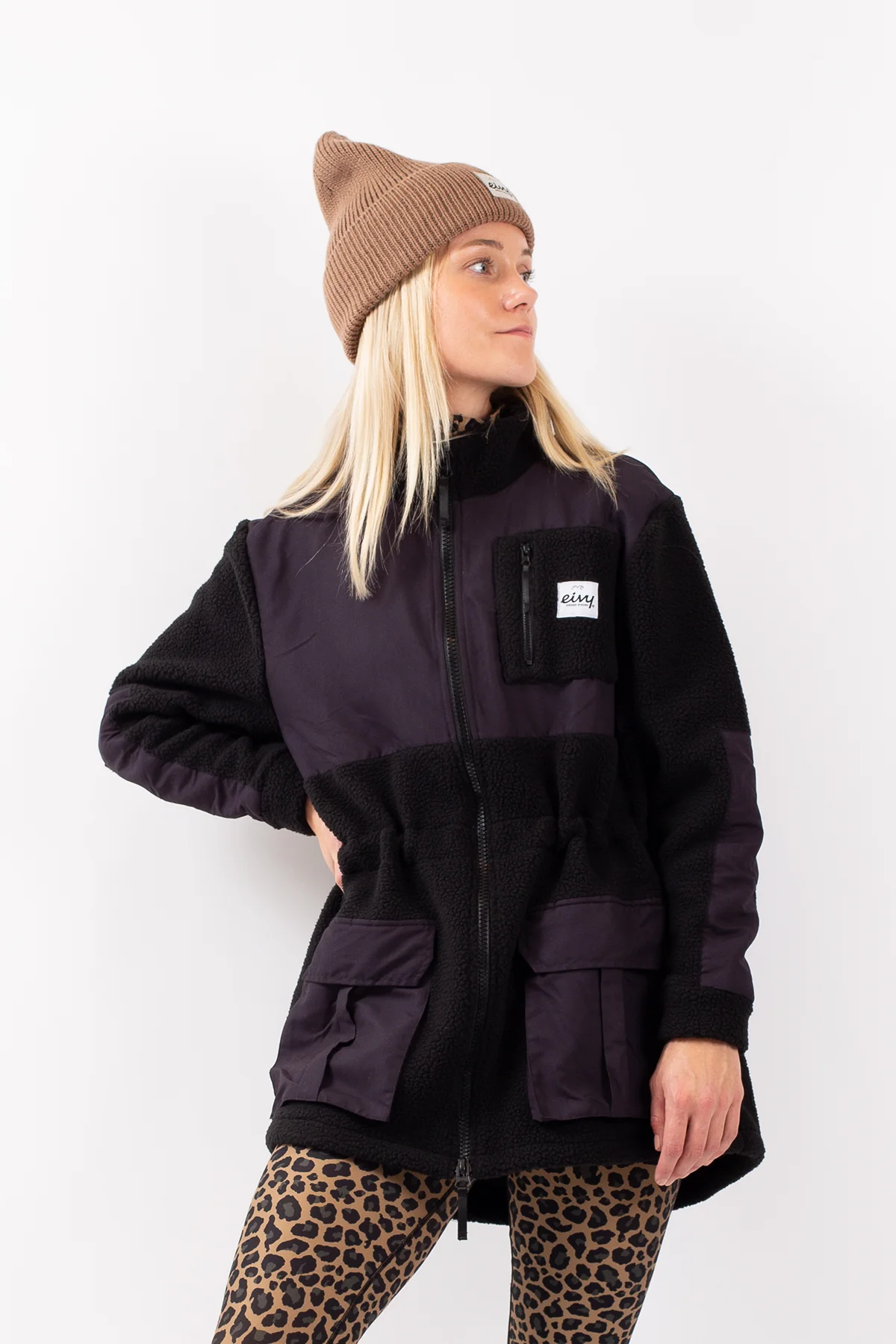 Field Sherpa Jacket - Black | XS