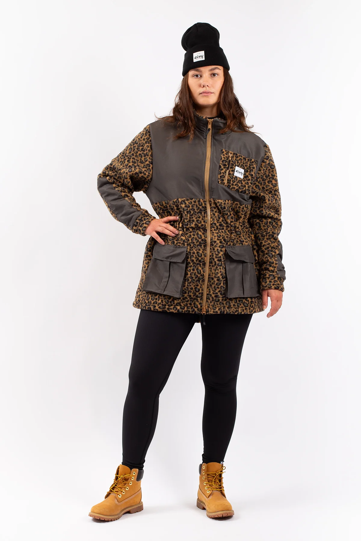 Field Sherpa Jacket - Leopard | XS