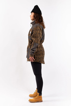 Field Sherpa Jacket - Leopard | XS