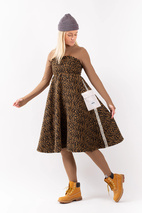 Valley Sherpa Skirt - Leopard | XS