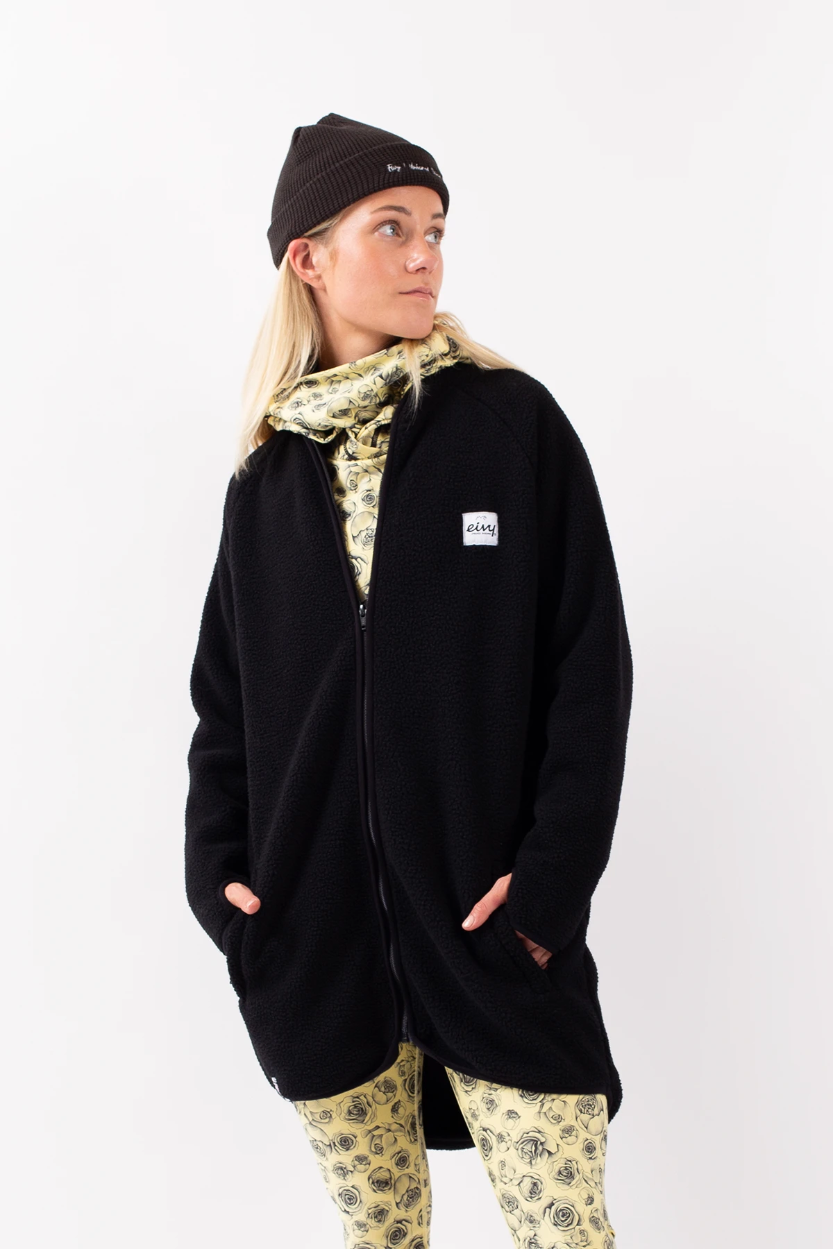 Fleece | Redwood Sherpa Coat - Black | S