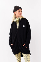 Fleece | Redwood Sherpa Coat - Black | XS