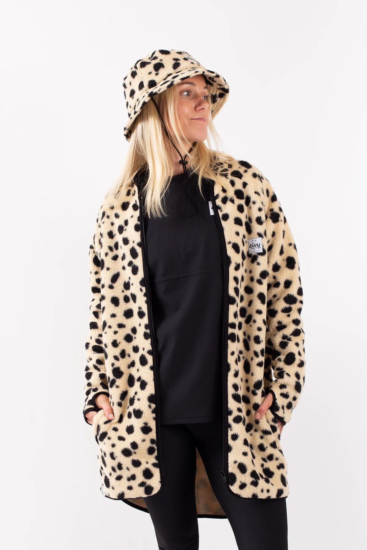 Redwood Sherpa Coat - Cheetah | XS