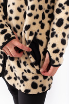 Redwood Sherpa Coat - Cheetah | XL